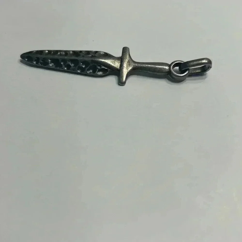 Stainless Steel dagger pendant 2.5” - Picture 4 of 6